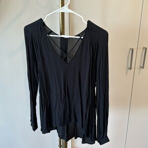Lush cross detail tunic